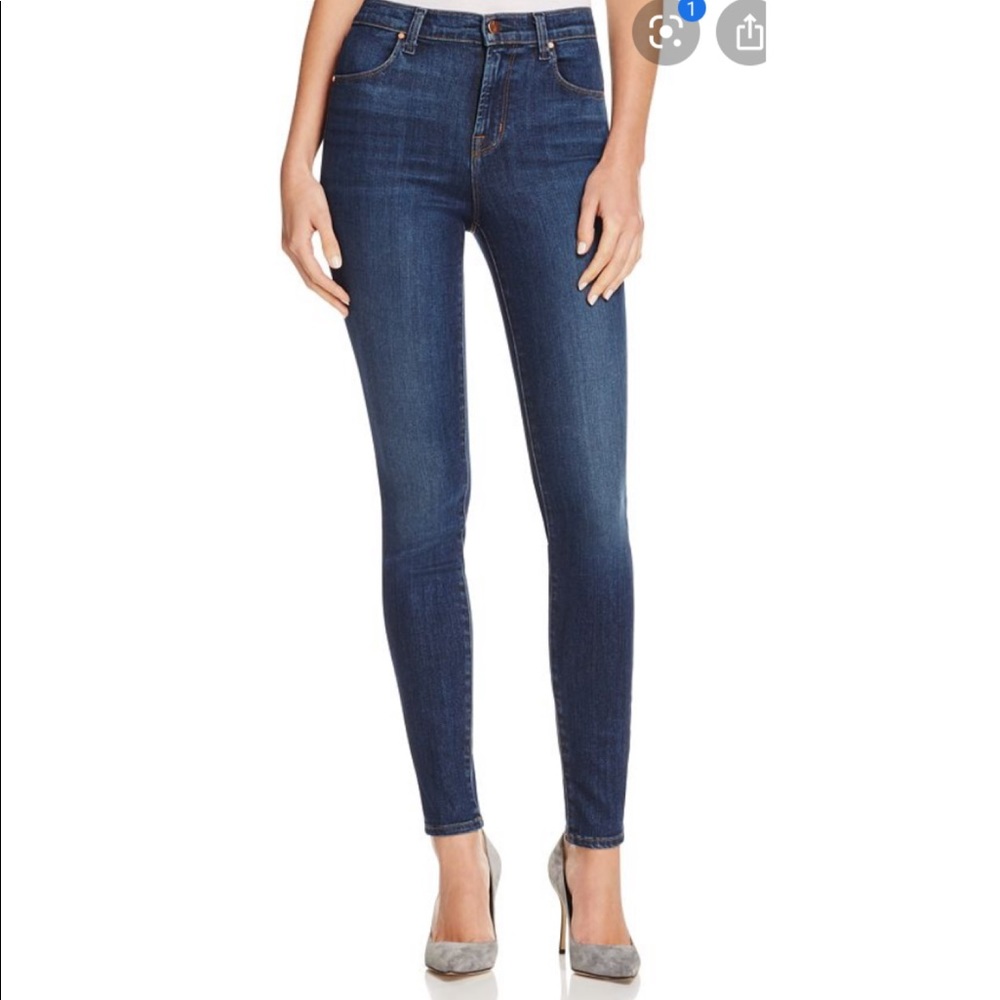 J Brand skinny leg blue denim Jeans Sz 28